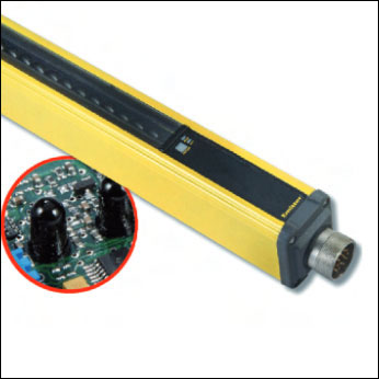 Barriere fotoelettriche di sicurezza: il proiettore