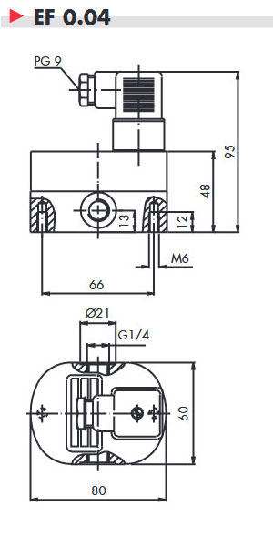 sensori di pressione oleodinamici VSE EF 0.04