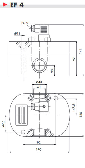 sensori di pressione oleodinamici VSE EF 4